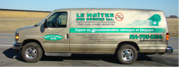 Camion Ma&icirc;tre des odeurs